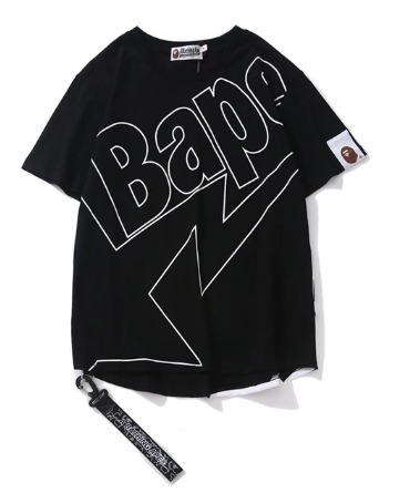 A Bathing Ape Black T-Shirt Mens