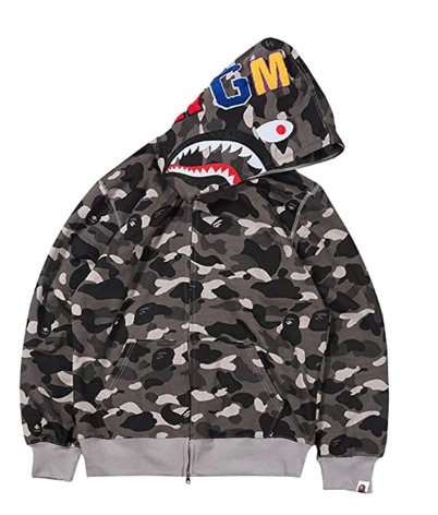 BAPE Camo Black Hoodie