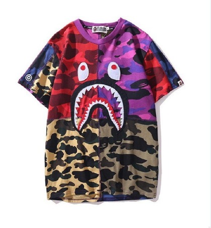 Bape Camo Shark T-Shirt