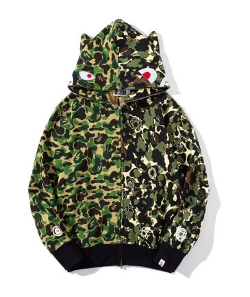 Green Bape Camo Hoodie