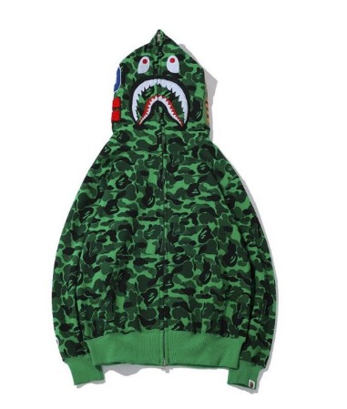 Green Bape Hoodie